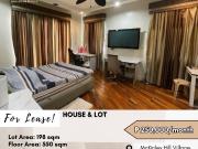 For Lease: House & lot located at McKinley Hill Village, BGC
