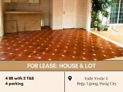 For Lease: House & Lot located at Valle Verde 5 Brgy....