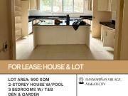 FOR LEASE House & Lot located in Dasmarinas Village,...