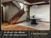 FOR LEASE Modern Single Detached House and Lot located...