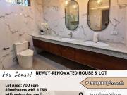 FOR LEASE Newly Renovated House and Lot located at...