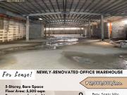 FOR LEASE Newly Renovated Office Warehouse located at...