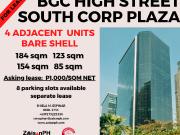 FOR LEASE: OFFICE SPACE BGC HIGH STREET SOUTH CORP PLAZA