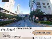 For Lease: Office Spaces located at Eton Centris...