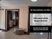 For Lease or Sale: Spacious Family Home in BF...