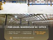 For Lease: Prime Warehouse With Office located at...