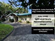 FOR LEASE: Split Level Newly Renovated Corner House in...