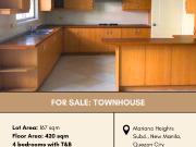 FOR LEASE: Three Storey Townhouse in Mariana Heights...