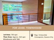 FOR LEASE Townhouse in Brgy. Immaculate Concepcion,...