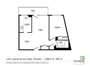 For rent: 1441 Lawrence Ave Eas North York, 1 bdrm...