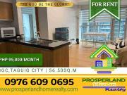 FOR RENT: 1 BEDROOM CONDO UNIT | BGC, TAGUIG CITY