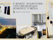 For Rent: 21 Sqm Studio Type Unit in SM Jazz Residence...