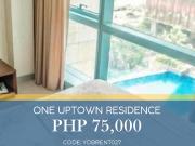 FOR RENT – 2 Bedroom Condo at One Uptown Residence, BGC