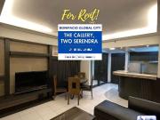 FOR RENT: 2 Bedroom Condo in BGC at The Callery, Two...