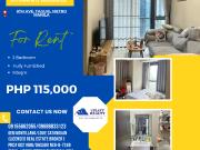 FOR RENT – 2BR + Maid’s Room Uptown Ritz Residences, BGC...