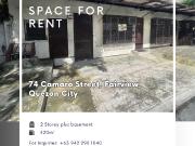 For Rent: 420 sqm Commercial Space 2 Storeys + Basement...