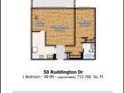 For rent: 50/60 Ruddington Dr North York, 1 bdrm Viewit...