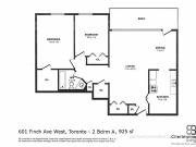 For rent: 601 Finch Ave W North York, 2 bdrm Viewit |52360