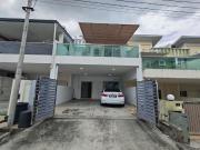 For Rent Double storey terrace house with balcony Taman...