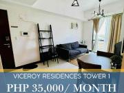 For Rent: Fully Furnished 1 bedroom Condo at Viceroy...