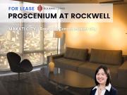 FOR RENT: Proscenium at Rockwell, 3 Bedroom Makati...