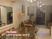 For Rent Uptown Ritz 2 bedroom Fully Furnished BGC...