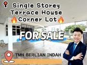 FOR SALE1 Storey Terrace House Corner Lot Taman Berlian...
