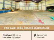 FOR SALE 13 High Ceiling Warehouses in Canumay West,...