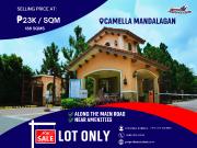 For Sale: 186 sqm RESIDENTIAL LOT CAMELLA MANDALAGAN