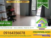 FOR SALE: 1BR CONDO WITH PARKING – PASIG CITY