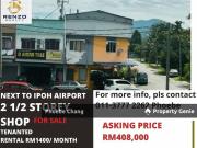 FOR SALE: 2.5 Storey Corner Shop Lot | Tenanted | Great...