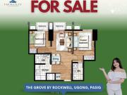For Sale: 2 Bedroom 2BR Condo in Pasig City at The Grove...