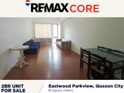 FOR SALE: 2 Bedrooms in Eastwood Parkview Quezon City