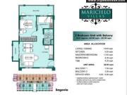 For Sale: 2 BR, unit 114 Segovia bldg. Maricielo Villas,...