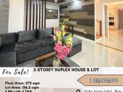 FOR SALE 2 Storey Duplex House located at Doña Juana...