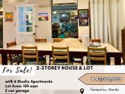FOR SALE 2 Storey House and Lot located at Sampaloc, Manila