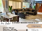For Sale: 2 Storey Modern House & Lot located at Alabang...