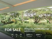 FOR SALE: 3,059 sq.m. Fairway House and Lot in Ayala...