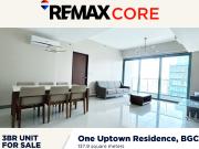 FOR SALE: 3 Bedrooms in One Uptown BGC