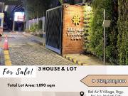 FOR SALE 3 House and Lot located at Bel Air 3 Village,...