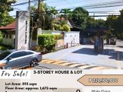 For Sale: 3 Storey House & Lot located at White Plains,...