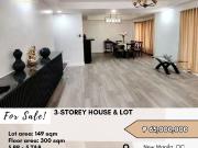 For Sale: 3 Storey House & Lot located in New Manila,...
