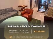 FOR SALE 3 Storey Townhouse in Don Antonio Heights,...