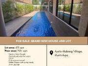 FOR SALE: 475 sqm Brand New 4BR Ayala Alabang Village,...