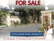 For Sale 4 Bedroom 4BR House and Lot in Loyola Grand...