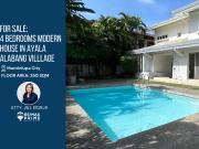 FOR SALE: 4 Bedroom Modern House in Ayala Alabang Village