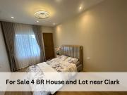 For Sale 4 BR House and Lot near Clark