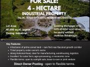 FOR SALE: 4 Hectare Industrial Property in Taloc, Bago...