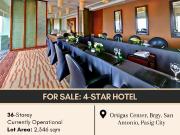 FOR SALE 4 Star Hotel located at Ortigas Center, Brgy....