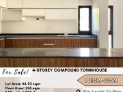FOR SALE 4 Storey Compound Townhouse located at Brgy....